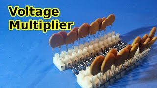 Villard Cascade Voltage Multiplier  Theory and Example [upl. by Ahsas212]