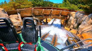 Disney Grizzly River Rapids Ride with Drops  Disney California Adventure 2021 [upl. by Thirzia]