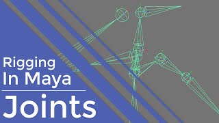 RiggingInMaya  Part 1  Fundamentals  Joints [upl. by Josias]