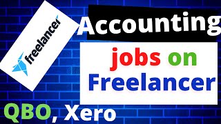 Accounting jobs on Freelancer  Bookkeeping jobs on Freelancer Online Accounting jobs [upl. by Dick]