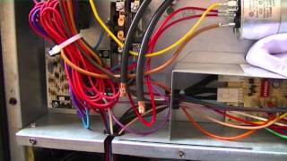 HVAC Training Package Unit Single Point Wiring [upl. by Ilhsa]