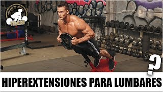 ¿HIPEREXTENSIONES PARA LUMBARES [upl. by Asyar863]