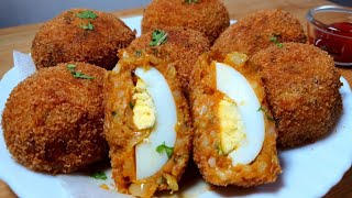 अंडे का मजेदार स्नैक l Egg devil recipe in hindi l Egg Recipes [upl. by Sumetra389]