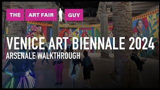 VENICE BIENNALE 2024  FULL ARSENALE WALKTHROUGH [upl. by Ria495]