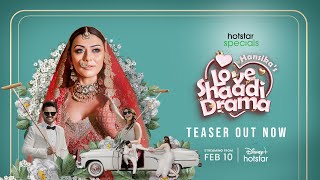 Hotstar Specials Hansika’s Love Shaadi Drama  Official Teaser  Streaming Feb 10 [upl. by Aneehs522]