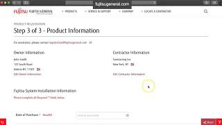 Product Registration Tutorial [upl. by Jesselyn]