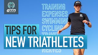 Beginner Triathlon Training Tips  Help For New Triathletes [upl. by Akkin393]