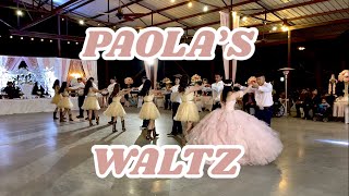 Paolas Sweet 16 Waltz 2021 El Vals de las Mariposas  Danny Daniel [upl. by Eico]