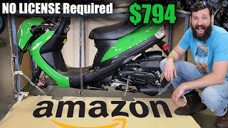 I BOUGHT the CHEAPEST street legal scooter on Amazon [upl. by Annamaria]