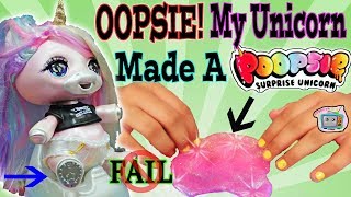 HOW TO MAKE PERFECT SLIME WITH POOPSIE UNICORN SURPRISE SLIME [upl. by Butcher]