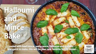 Halloumi and Beef Mince Bake [upl. by Yeltihw909]