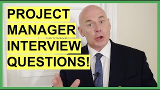 PROJECT MANAGER Interview Questions amp ANSWERS How to PASS a Project Management Job Interview [upl. by Fayola]