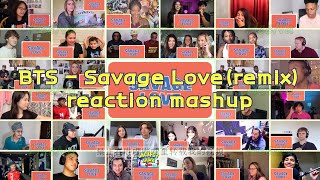 BTS Savage Love remix｜reaction mashup [upl. by Glanville883]