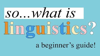 What is Linguistics  The Five Branches Explained [upl. by Dupaix]