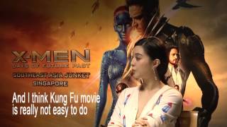 IGN Asia XMen Days of Future Past  Fan Bingbing Interview [upl. by Ayotol]