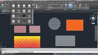 AutoCAD Hatch Command Tutorial Complete  AutoCAD Gradient Hatch [upl. by Anoblav863]