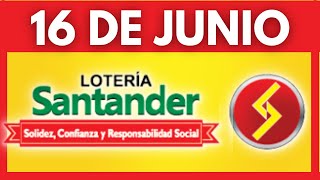 Resultado LOTERIA DE SANTANDER VIERNES 16 de JUNIO de 2023 [upl. by Launcelot]