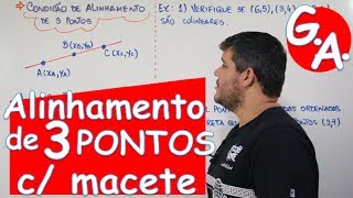 G A ALINHAMENTOS DE PONTOS c macete [upl. by Morgen874]