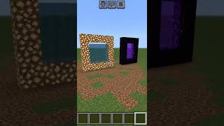 Glowstone portal n normal portal portal fascinating fin cool [upl. by Shue]