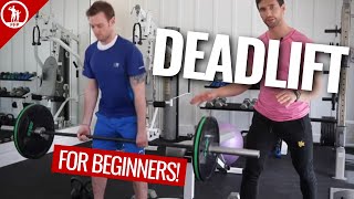 How To Do A Deadlift For BEGINNERS [upl. by Ahsemac]