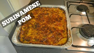 Recipe How To Make Pom Surinamese dish  CWF [upl. by Menendez]