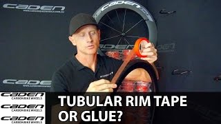 Tubular Rim Tape or Glue [upl. by Leahcin]