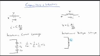 Introduction to Capacitors and Inductors [upl. by Calandra]