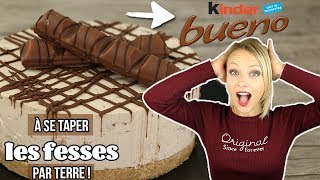 ♡• RECETTE CHEESECAKE KINDER BUENO •♡ [upl. by Randene138]