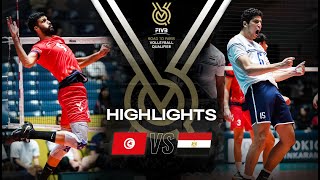 🇹🇳 TUN vs 🇪🇬 EGY  Highlights  Mens OQT 2023 [upl. by Runkel]