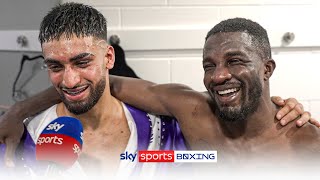 RESPECT Adam Azim amp Ohara Davies share interview after fight [upl. by Ylicis]