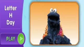 Sesame street Letter H day with Cookie monster [upl. by Rhetta408]