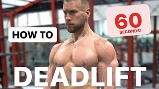 How to Deadlift 5 Simple Steps [upl. by Oam]