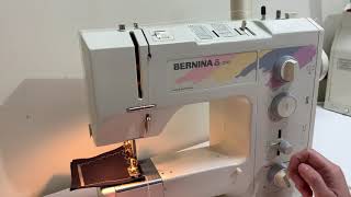 BERNINA 1010 sewing machine demonstration [upl. by Siroled864]