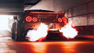 Flame Spitting R35 GTR in 4K [upl. by Elconin236]