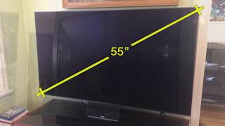 How to Measure Your TVs Screen Size [upl. by Leahcimnoj74]