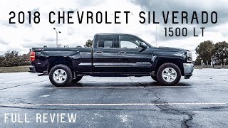 2018 Chevy Silverado 1500 LT  Full Review amp Test Drive [upl. by Kassie921]