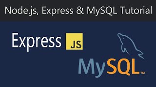 Nodejs Express amp MySQL Tutorial  Build a Simple FullStack App [upl. by Wrigley]