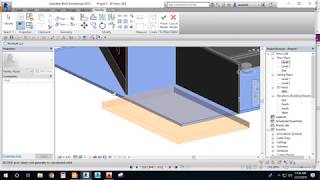 Cut Geometry in Revit  Create Groove [upl. by Isak325]