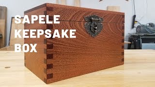 Keepsake Box Using Box Joints [upl. by Yeloc]