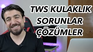 TWS Bluetooth Kulaklık SORUNLAR→ÇÖZÜMLER nasıl kullanılır ve eşleştirilir [upl. by Grimona513]