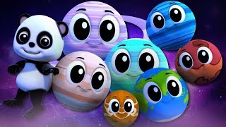 Planet Song  Bao Panda  Song For Kids  Kindergarten Nursery Rhymes [upl. by Ykcir]