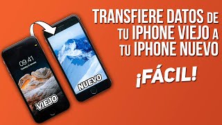 Cómo pasar DATOS de iPhone VIEJO a iPhone NUEVO SIN iCloud [upl. by Charlotte]