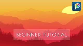 【ibisPaint】How to Draw a Simple Landscape 🎨 【Tutorial】 [upl. by Kinney]