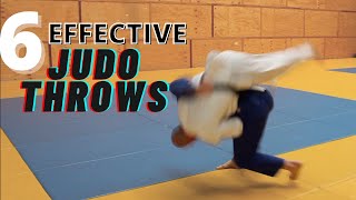 6 Effective Judo Throws  Our Favourite Techniques [upl. by Okwu733]