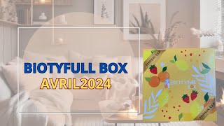 Review Biotyfull box AVRIL 2024 [upl. by Vijnas]