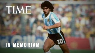 Diego Maradona In Memoriam  TIME [upl. by Ahsieni998]