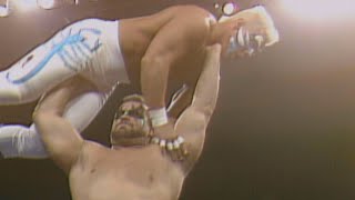 The Road Warriors vs Sting amp Dusty Rhodes  NWA World Tag Team Title Match Starrcade 1988 [upl. by Hgielah]