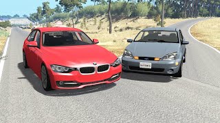 Realistic Car Crashes 15  BeamNG Drive [upl. by Hagar211]