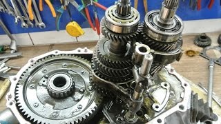 How to disassemble a MANUAL transmission [upl. by Fulviah]