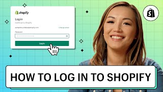 How To Log Into Your Shopify Store  Shopify Help Center [upl. by Normac]